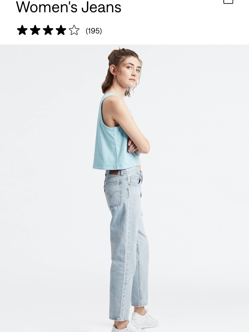 Levi's Original 501 Cropped Jeans Montgomery Baked Light Wash | 23 | Inseam 24"